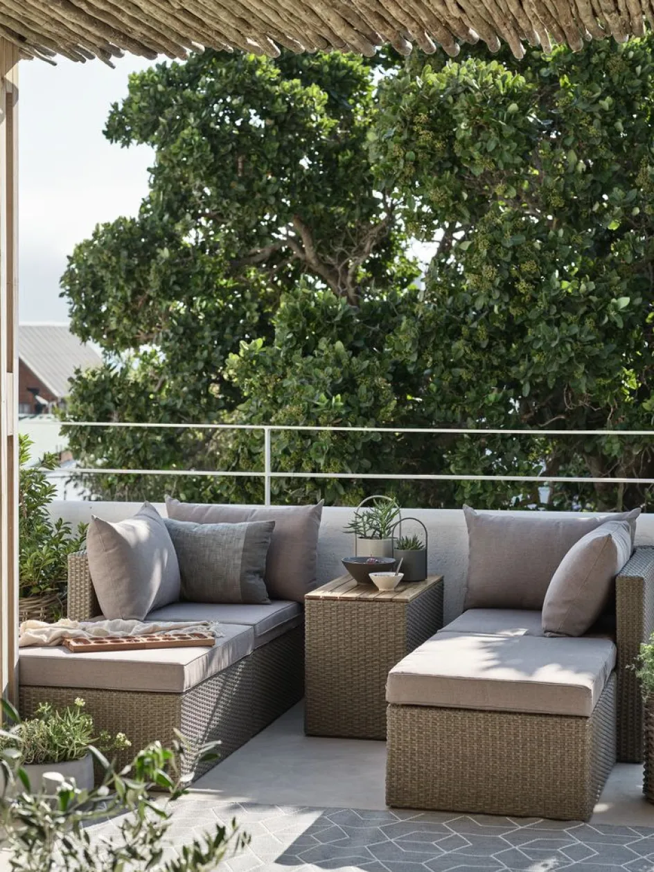 SOLNAEnsemble lounge modulable SOLNA 4 personnes naturel-JYSK Hot