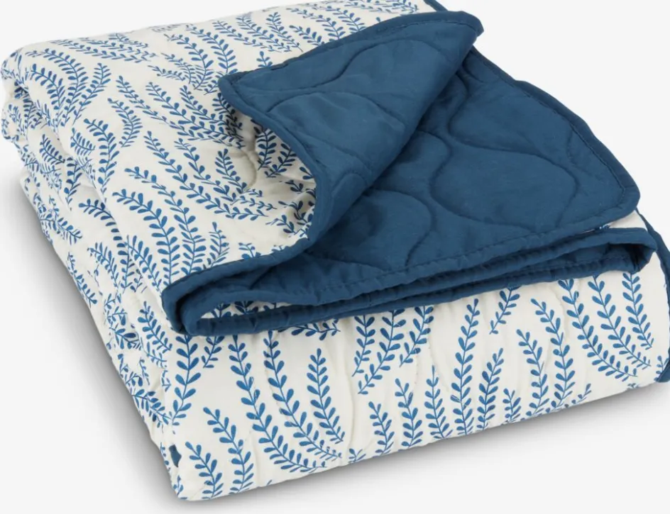 SOMMEREIKCouverture matelassée SOMMEREIK 130x170 bleu/blanc-JYSK New