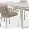 SONNERUP + GILJASONNERUP L215 table +4 GILJA chaises beige-JUTLANDIA Sale