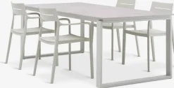 SONNERUP + INGSTRUPSONNERUP L215 table + 4 INGSTRUP chaises-JYSK Outlet