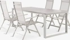 SONNERUP + LOMMASONNERUP L215 table + 4 LOMMA chaises beige-JUTLANDIA Hot