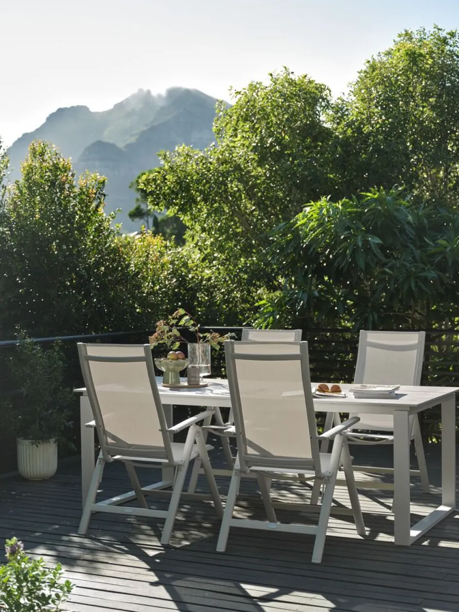 SONNERUP + LOMMASONNERUP L215 table + 4 LOMMA chaises beige-JUTLANDIA Hot