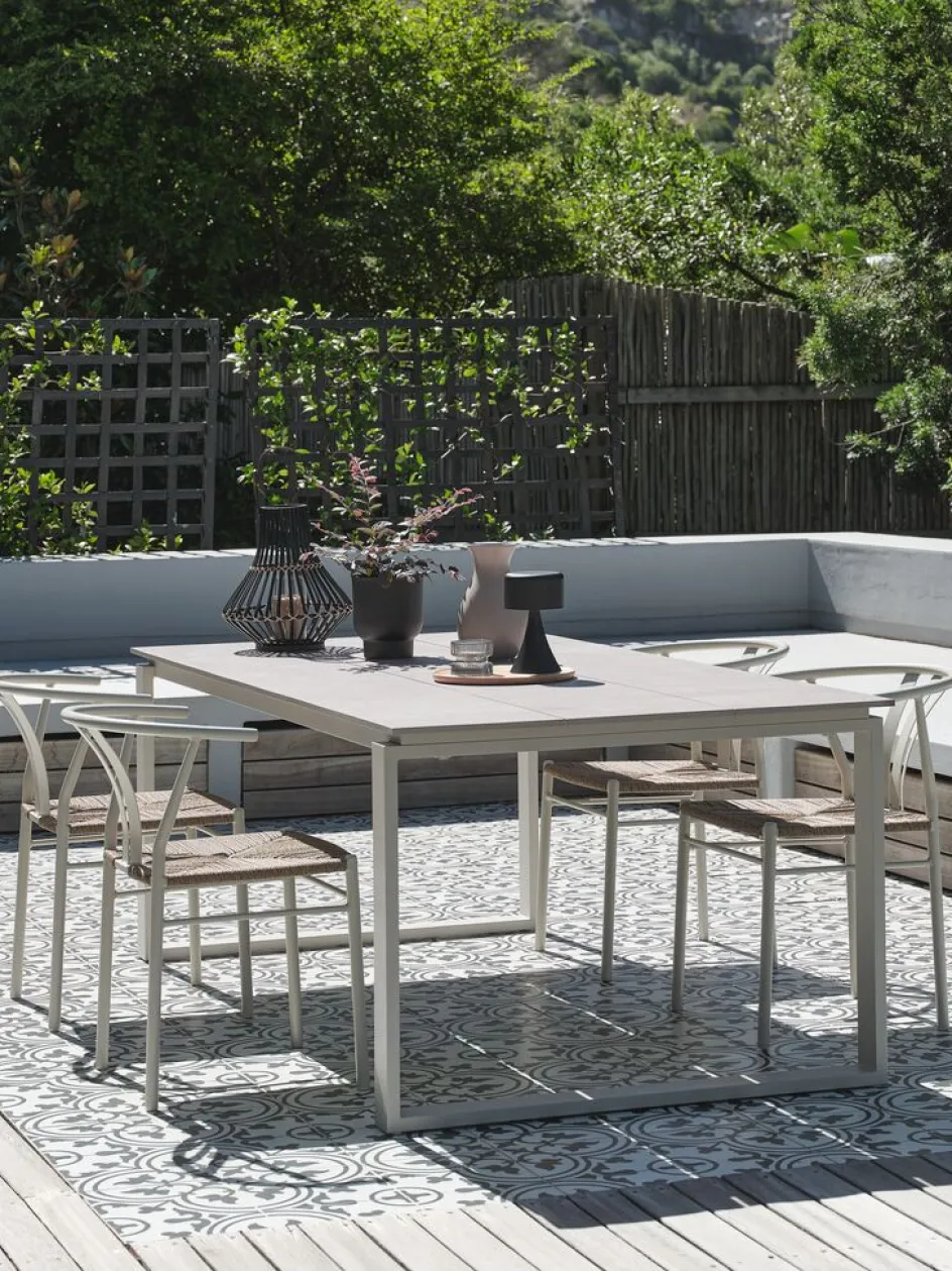 SONNERUP + TAGMARKSONNERUP L215 table + 4 TAGMARK chaises beige-JUTLANDIA Discount