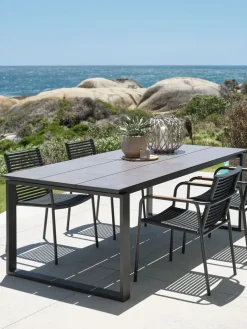 SONNERUPTable de jardin SONNERUP l100xL215 gris-JUTLANDIA Online