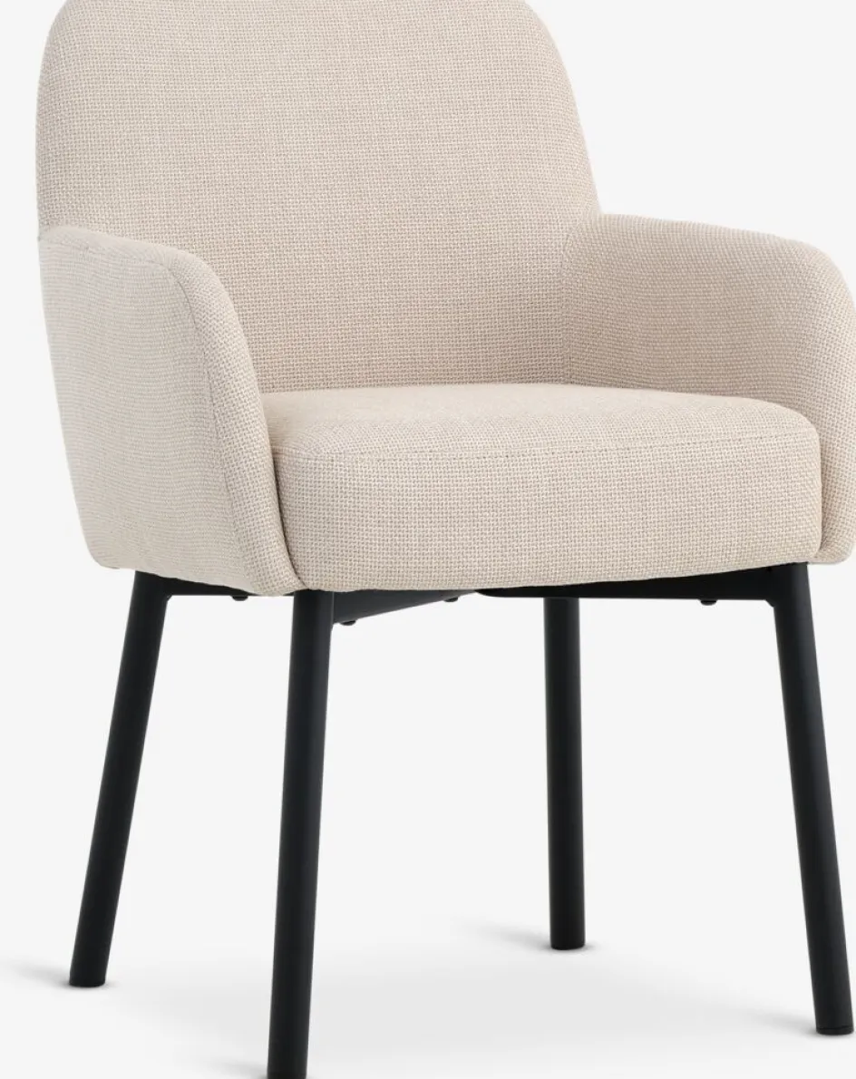 SOTTRUPChaise SOTTRUP tissu beige/noir-JYSK Online