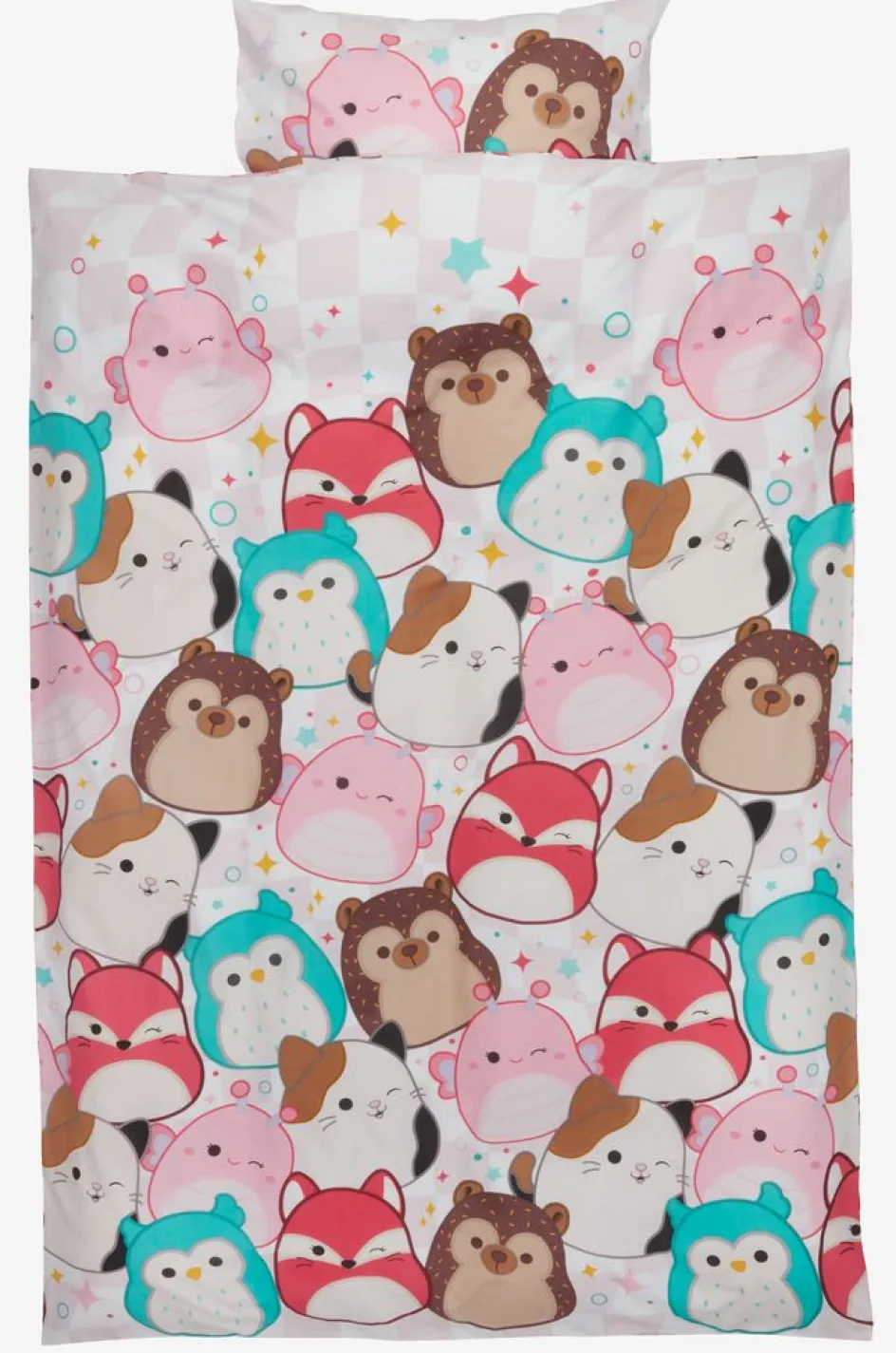 SQUISHMALLOWSParure de lit SQUISHMALLOWS 140x200 rose-JYSK Clearance