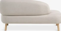 STADILCanapé STADIL ouvert gauche ovale tissu beige/coloris ch.-JYSK New