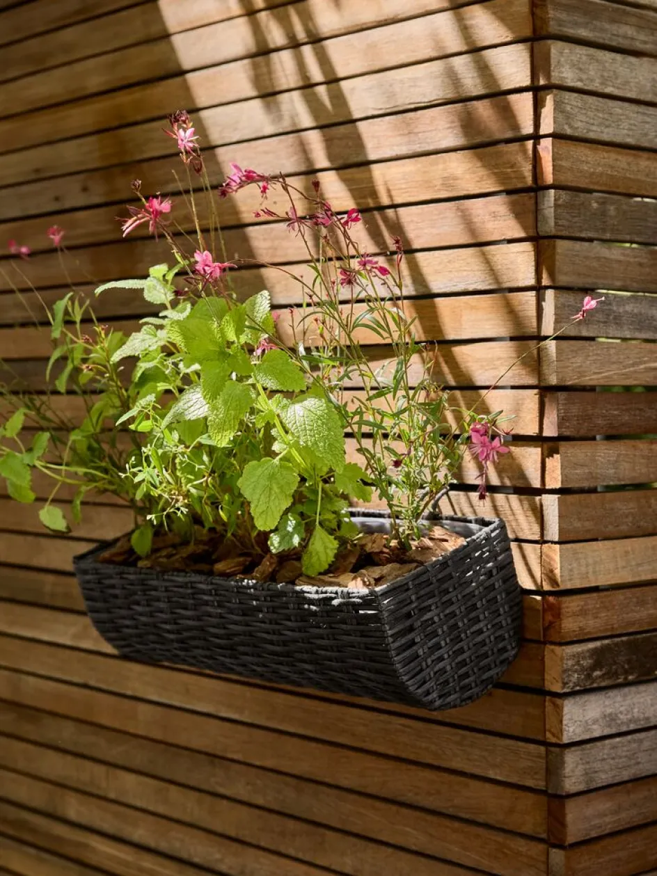 STEINTROSTBalconnière STEINTROST l18xL50xH16 noir-JYSK Outlet