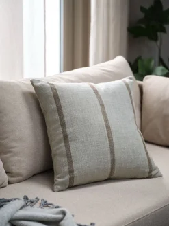 STENROSCoussin STENROS 45x45 gris/brun foncé-JYSK