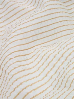 STINNEPlusParure de lit Seersucker STINNE 240x220 blanc/latte-JYSK