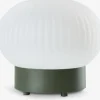 STORFUGLLampe de table rechargeable STORFUGL Ø15xH10cm vert foncé-JYSK Clearance