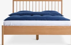 STUBBERUPCadre de lit STUBBERUP 140x200 chêne naturel-Royal Oak