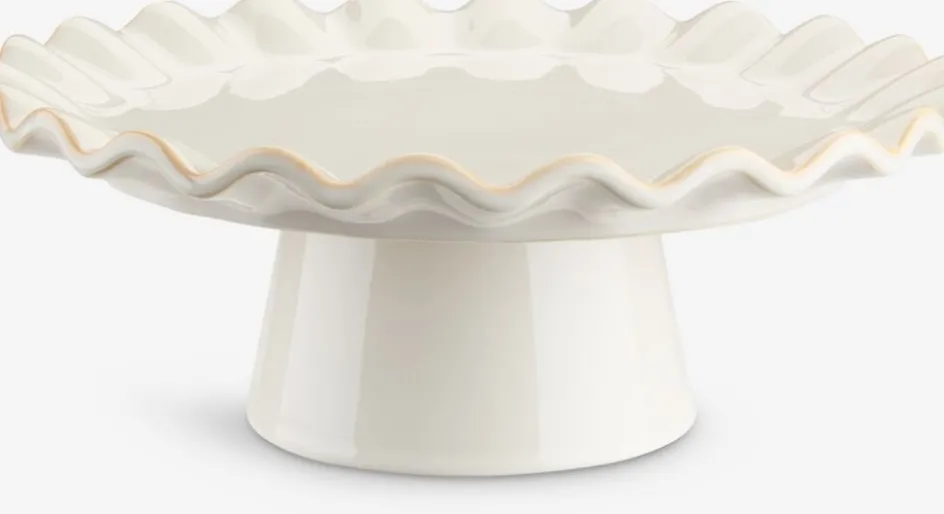 SUNEPrésentoir à gâteau SUNE Ø28xH10cm blanc-JYSK Best