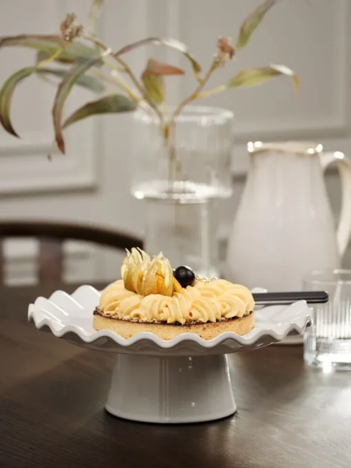 SUNEPrésentoir à gâteau SUNE Ø28xH10cm blanc-JYSK Best