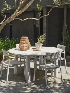 SURNADAL + INGSTRUPSURNADAL Ø150 table + 4 INGSTRUP chaises beige-JYSK Clearance