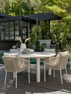 SURNADALTable de jardin SURNADAL Ø150 beige-JUTLANDIA Online