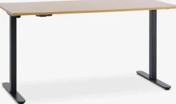 SVANEKEBureau à hauteur ajustable SVANEKE 70x140 coloris chêne/noir-JYSK Sale