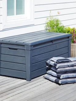 SVENDBORGCoffre à coussins SVENDBORG l145xH60xP69 gris foncé-JYSK