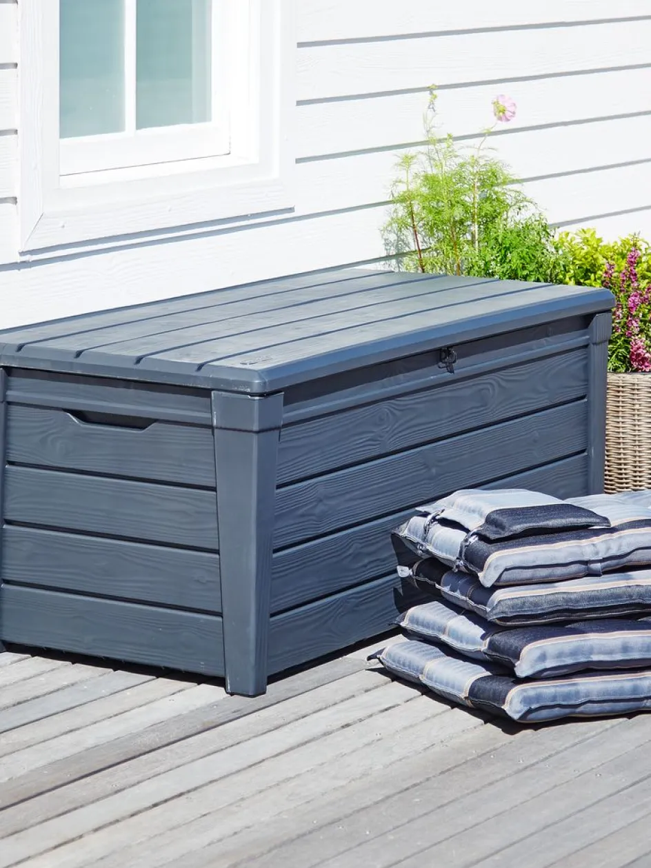 SVENDBORGCoffre à coussins SVENDBORG l145xH60xP69 gris foncé-JYSK