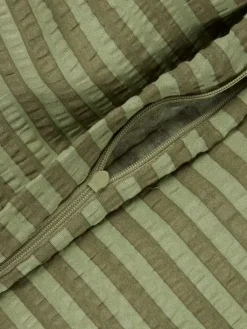 SYNNEPlusParure de lit Seersucker SYNNE 240x220 vert-JYSK Outlet