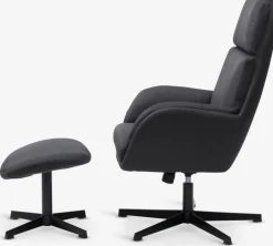 TANKEDALFauteuil inclinable a/repose-pieds TANKEDAL tissu-JYSK Hot