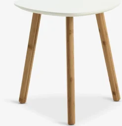 TAPSBout de canapé TAPS 40x40 blanc/bambou-JYSK Hot