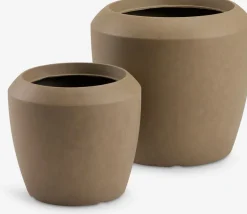 TEISTBac à fleurs TEIST Ø34/25 brun 2pcs/lot-JYSK New