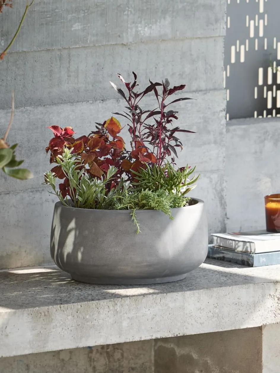 TERASSEBac à fleurs TERASSE Ø44/36 gris 2pcs/lot-JYSK Sale