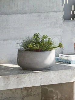 TERASSEBac à fleurs TERASSE Ø44/36 gris 2pcs/lot-JYSK Sale