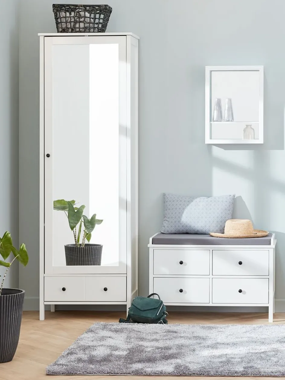 TERPETMeuble d'entrée TERPET a/miroir blanc-JYSK New