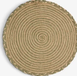 TETTEGRASSet de table TETTEGRAS Ø37 naturel/vert-JYSK Sale