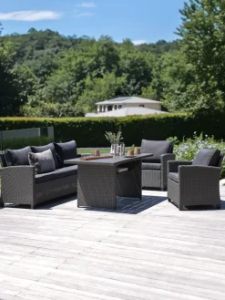 THISEEnsemble lounge THISE 5 personnes gris-JYSK New