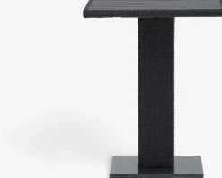 THY + AIDTTHY L60 table + 2 AIDT chaises noir-JYSK Outlet