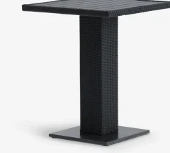 THY + GLOMFJORDTHY L60 table + 2 GLOMFJORD chaises noir-JUTLANDIA Best