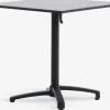 TIPMOSETable bistrot TIPMOSE l70xL70 gris-JUTLANDIA Best