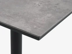 TIPMOSETable bistrot TIPMOSE l70xL70 gris-JUTLANDIA Best