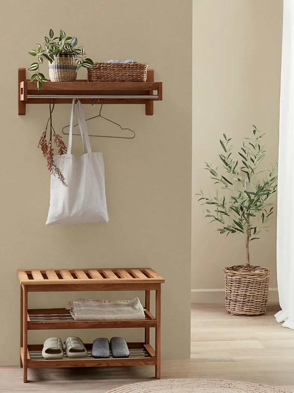 TOMMERUPBanc TOMMERUP a/étagères à chaussures chêne naturel-Royal Oak New