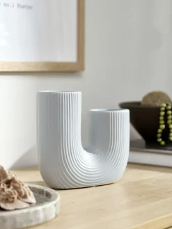 TORMUNDVase TORMUND l18xL6xH17cm bleu-JYSK Outlet