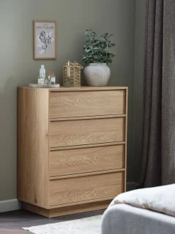 TRANUMCommode 4 tiroirs TRANUM coloris chêne chaud-JYSK Sale