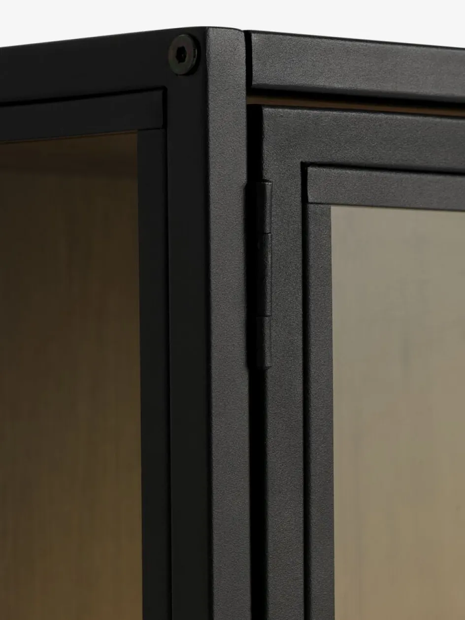 TRAPPEDALVitrine TRAPPEDAL coloris chêne chaud/noir-JYSK Hot