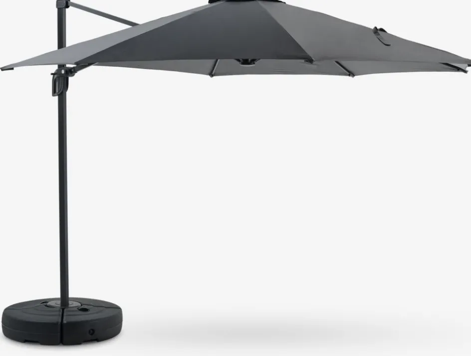 TRONDHEIMParasol déporté TRONDHEIM Ø300 gris-JYSK