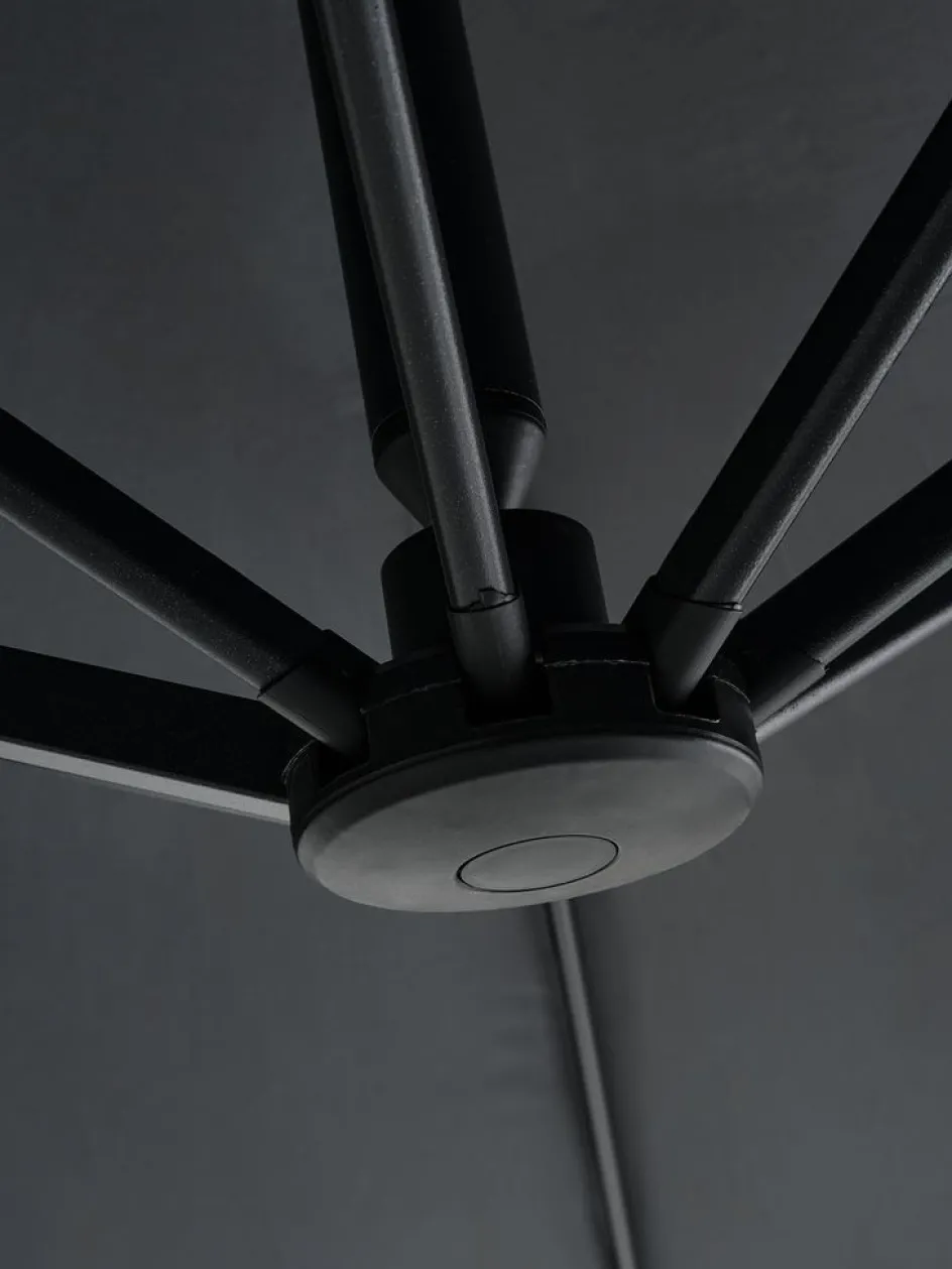 TRONDHEIMParasol déporté TRONDHEIM Ø300 gris-JYSK