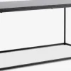 TROSTERUDTable basse TROSTERUD 50x100 coloris marbre/noir-JYSK Discount