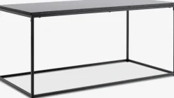 TROSTERUDTable basse TROSTERUD 50x100 coloris marbre/noir-JYSK Discount