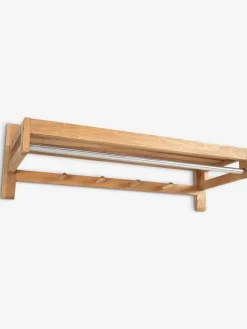 TVISÉtagère d'entrée TVIS 4 crochets chêne naturel-Royal Oak Sale