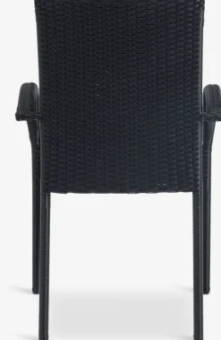 TYDAL + GUDHJEMTYDAL L208/272 table + 4 GUDHJEM chaises noir-JYSK