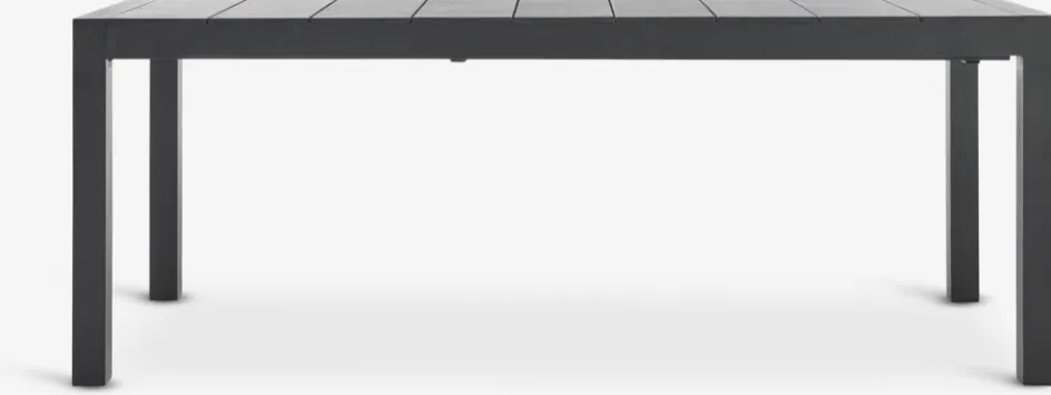 TYDAL + HEMSEDALTYDAL L208/272 table + 4 HEMSEDAL chaises noir-JUTLANDIA Clearance