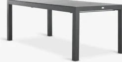TYDALTable de jardin TYDAL l95xl208/272 noir-JUTLANDIA Clearance