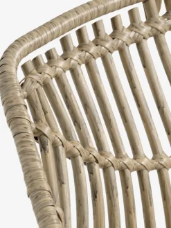 UDBYNEDER + ILDERHUSEUDBYNEDER Ø120 table teck + 4 ILDERHUSE chaises natural-JUTLANDIA Outlet