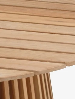 UDBYNEDER + VESTERHAVETUDBYNEDER Ø120 table + 4 VESTERHAVET chaises teck-JUTLANDIA Best